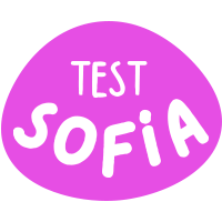 Logo Test SOFIA - De Color Violeta